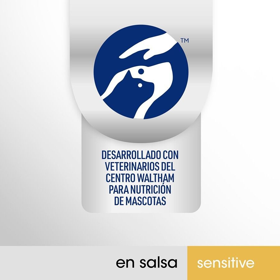 4 saquetas x 85 g Perfect Fit Adult Sensitive Sterelized Frango e Salm&atilde;o saqueta em molho para gatos, , large Imagem n&uacute;mero 7